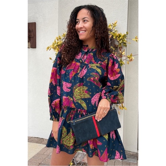 Farm Rio Patchwork Bananas Mini Doll Dress - Picture 15 of 16